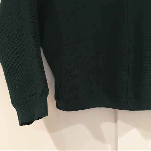 Gorgeous hunter green crop sweater - Picture 3 of 5